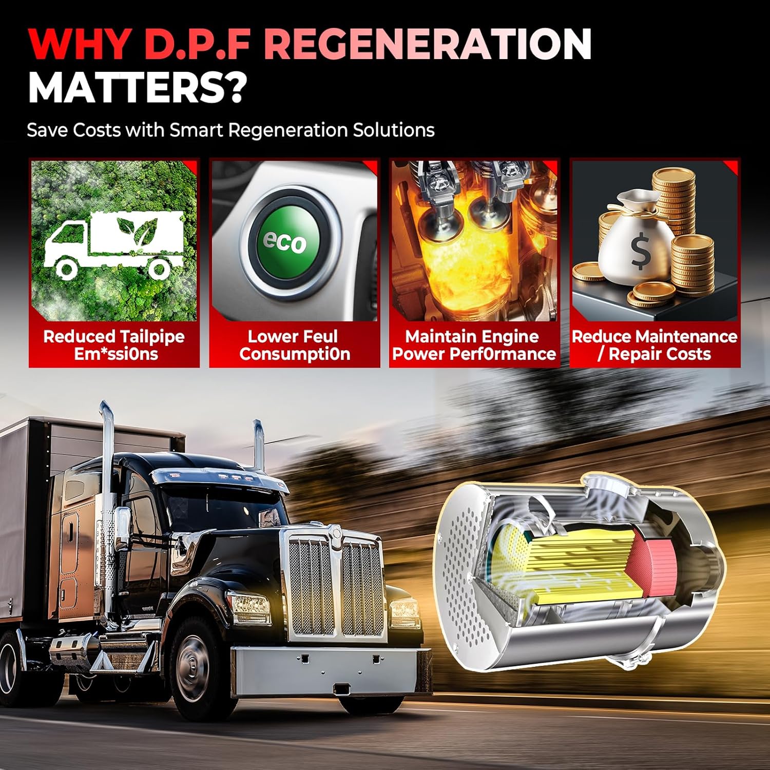 Launch CRP129 HD Heavy Duty Truck Scanner