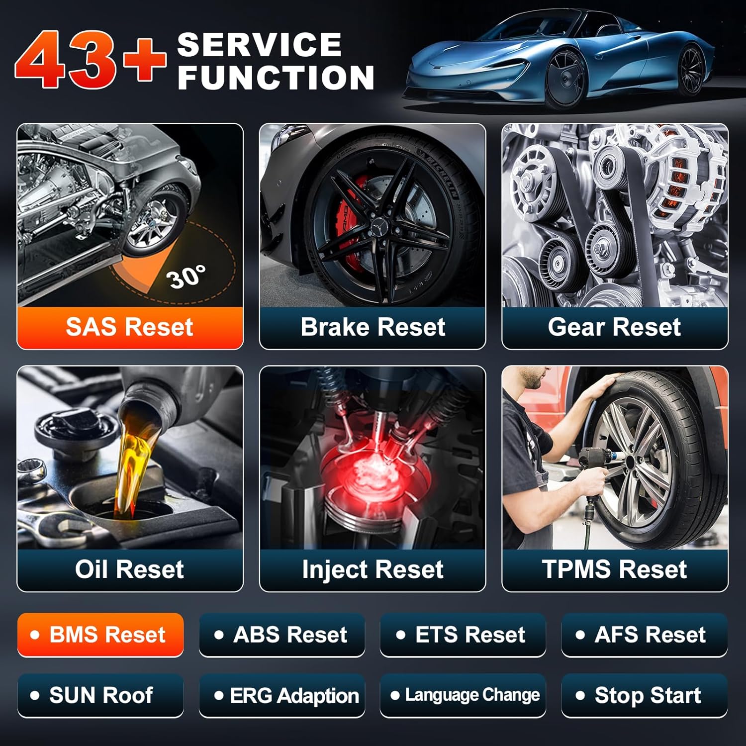 LaunchX431 CRP919 EV Bidirectional Scan Tool for Electric Vehicles New Energy Cars