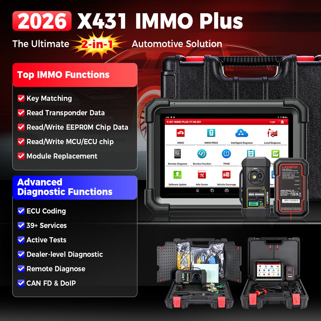 Launch X431 IMMO Plus Key Fob Programming Tool – Launch X431 UK Store