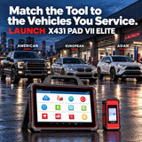 LAUNCH X431 PAD VII ECU Programming & Online Coding Scan Tool for Cars