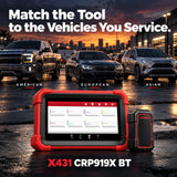 LAUNCH X431 CRP919X BT Bluetooth Bidirectional OBD2 Scanner