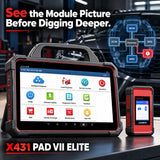 LAUNCH X431 PAD VII ECU Programming & Online Coding Scan Tool for Cars