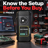 LAUNCH X431 X-PROG3 Advanced Immobilizer & Key Programmer