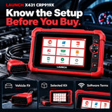 LAUNCH X431 CRP919X All-System Bidirectional OBD2 Code Reader