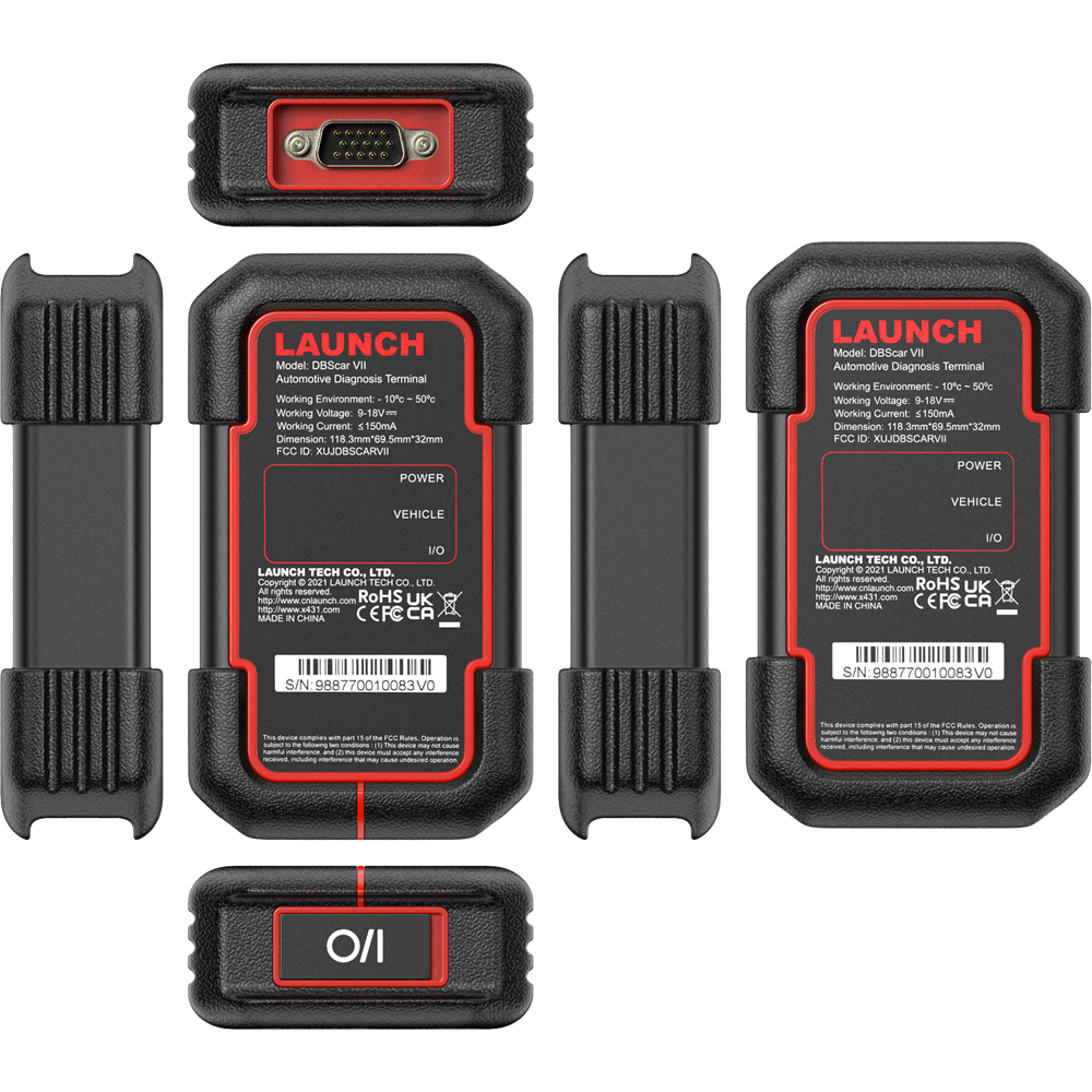 Circle Scanner Launch X431 V+ 5.0 PRO3 Bidirectional OBD2 Diagnostic Scanner – Launch ...