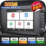 Launch X431 Creader Elite 2.0 BBA OBD2 Car Scanner