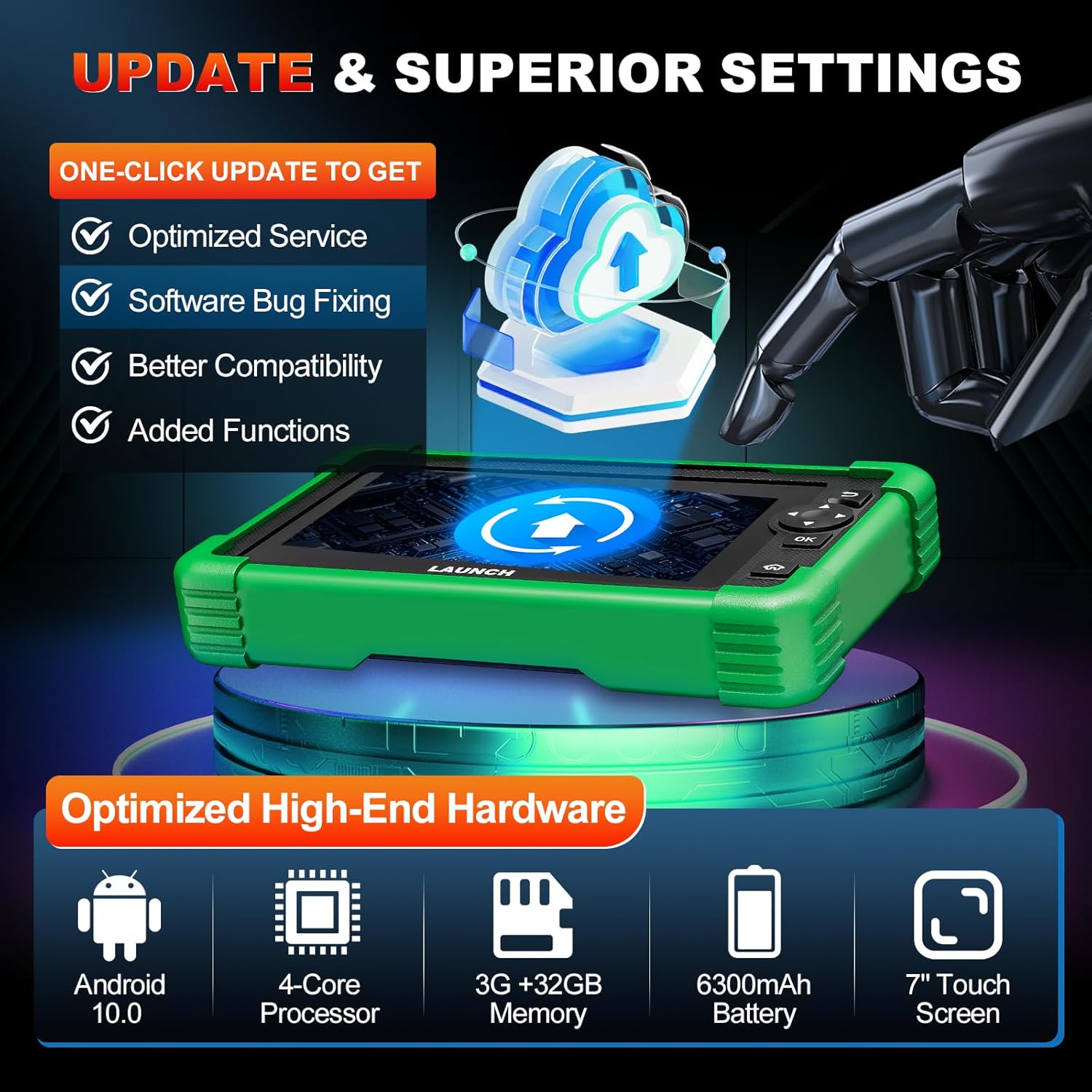 LaunchX431 CRP919 EV Bidirectional Scan Tool for Electric Vehicles New Energy Cars