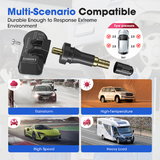 LAUNCH MX Sensor 4Pcs 2-in-1 Programmable Tire Pressure TPMS Wheel Sensor For 315mhz 433mhz