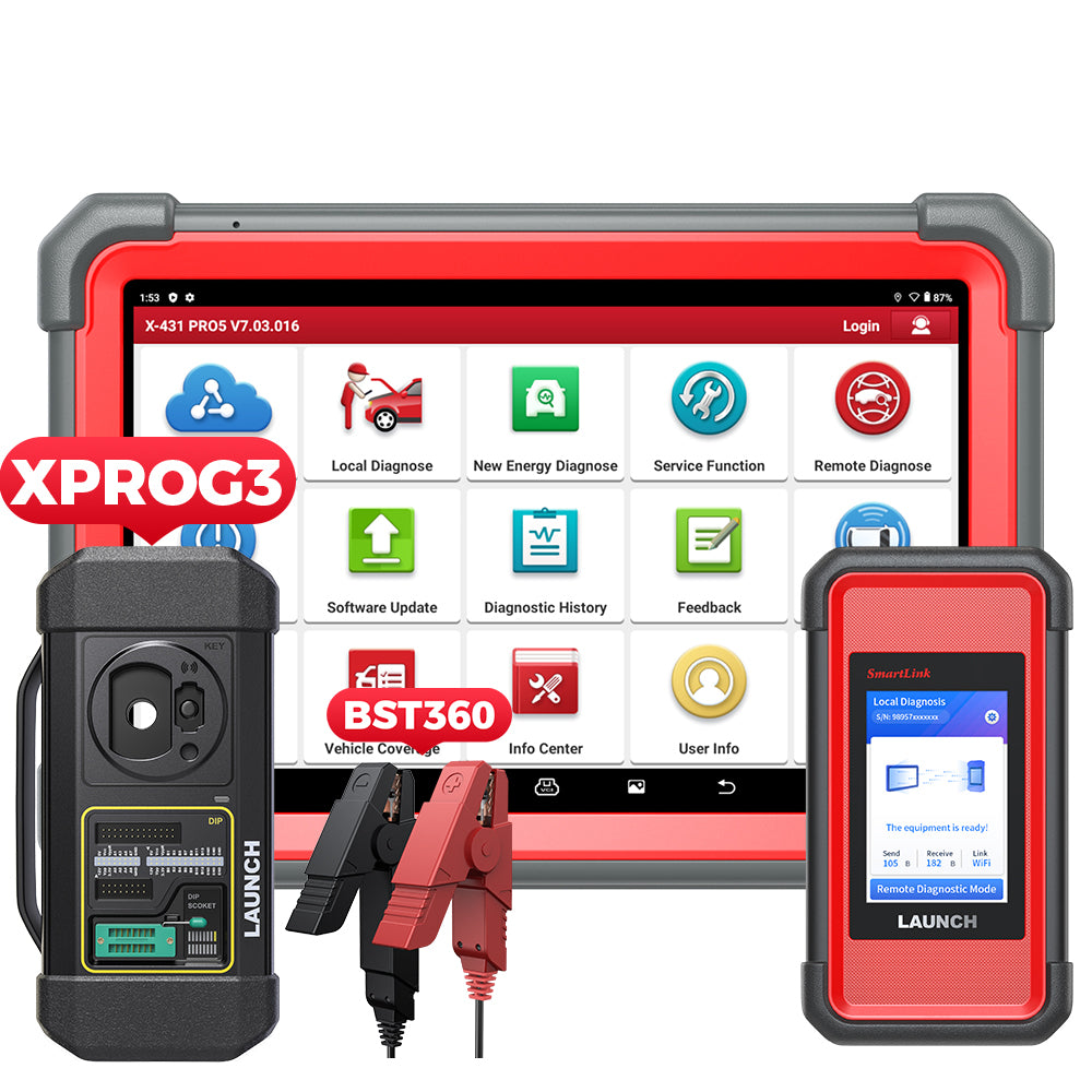 Launch X431 Pro5 ECU Programmer Diagnostic Scanner