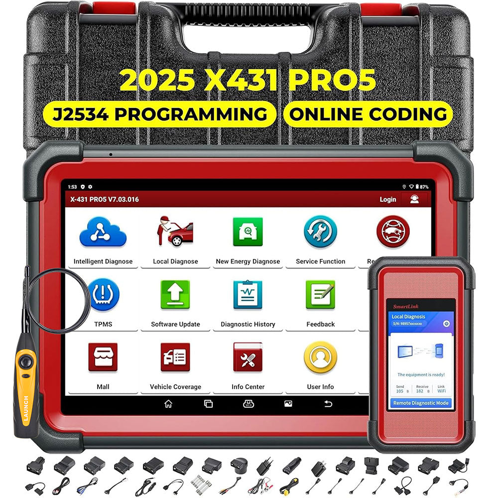 Launch X431 Pro5 ECU Programmer Diagnostic Scanner