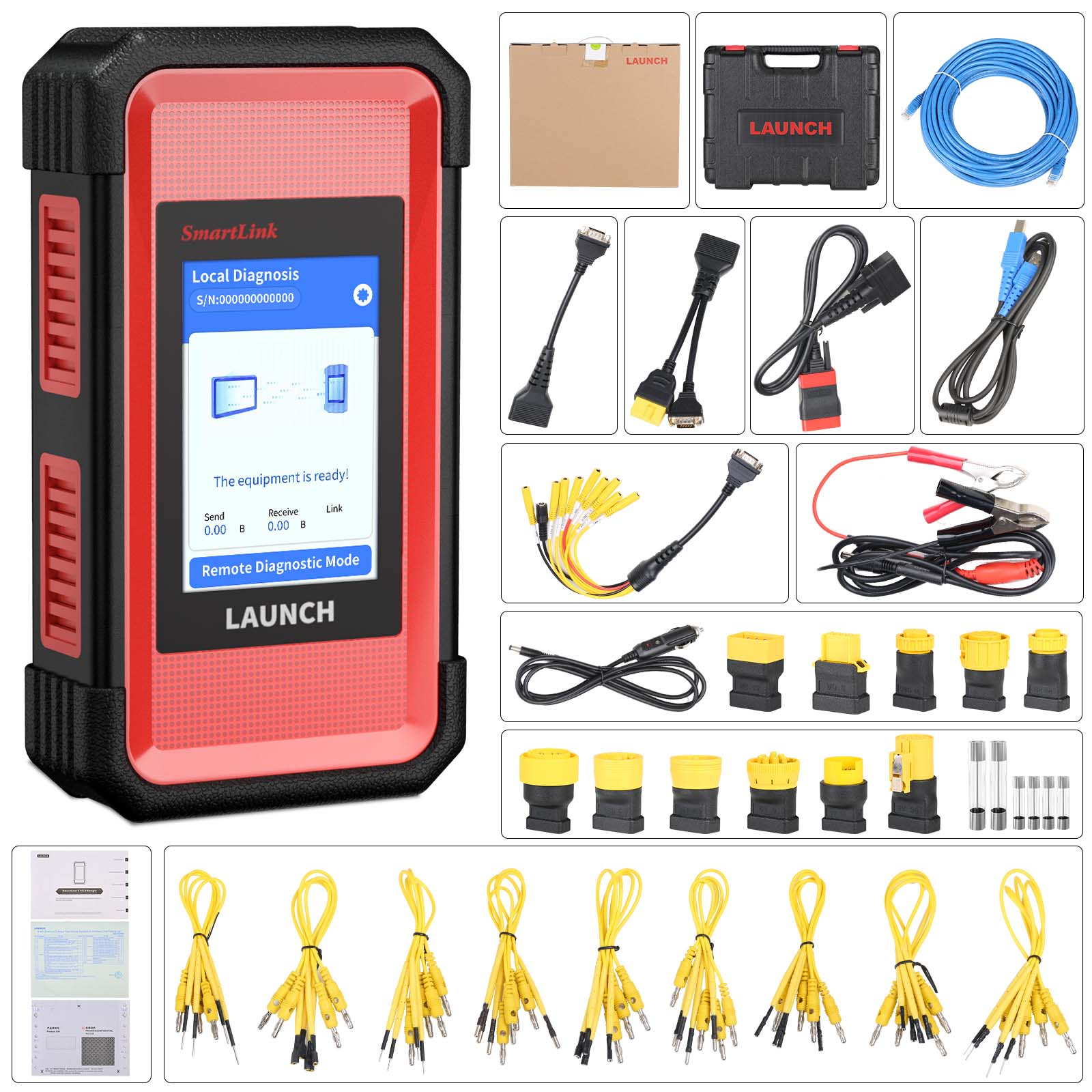 Smartblink Module Launch X431 SmartLink C HD Heavy Duty Module work with X431 V+ /Pros3 ...