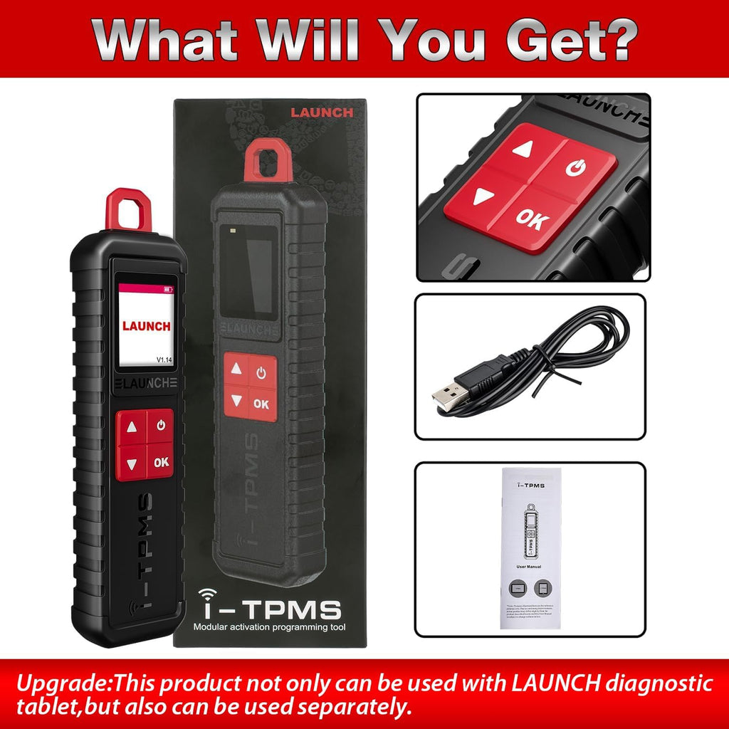 Launch X431 i-TPMS TPMS Tire Pressure Detector – Launch X431 UK Store